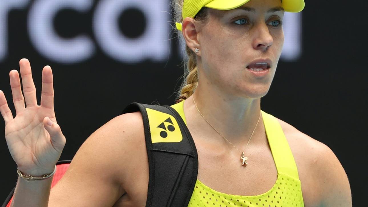 K.o. für Kerber in Runde eins der Australian Open