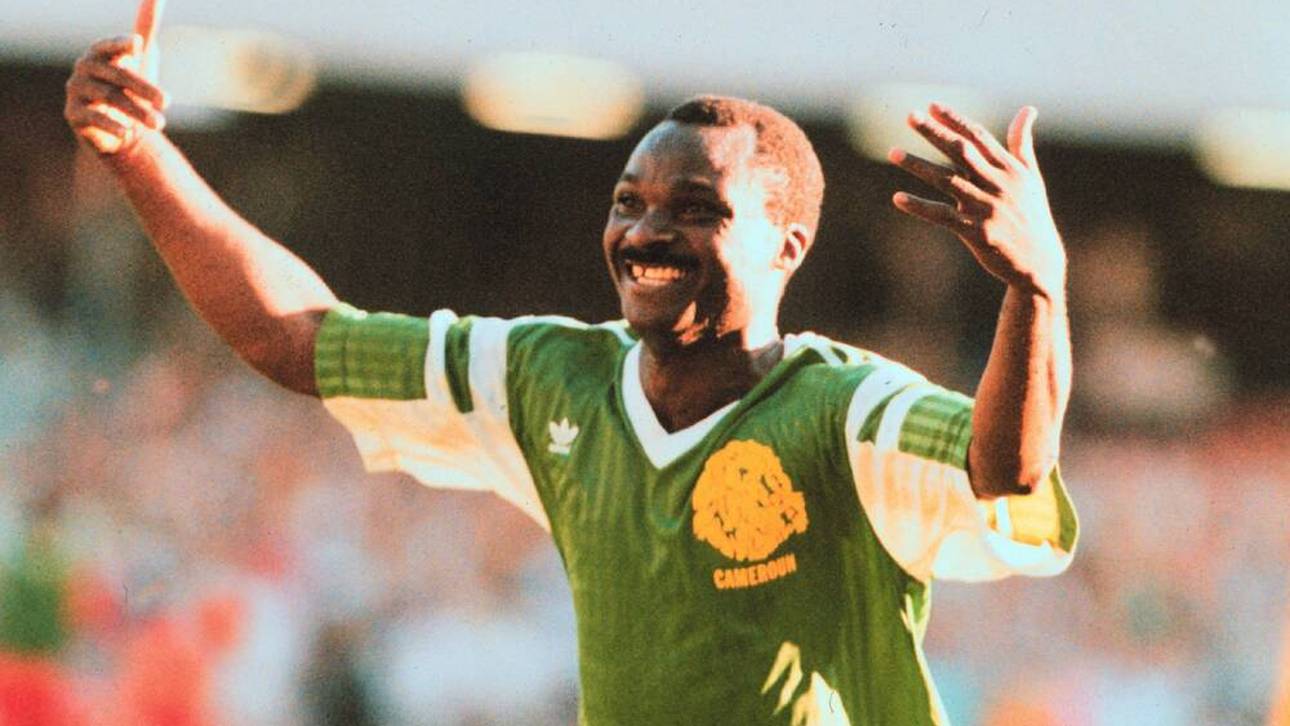 Roger Milla wurde bei der WM 1990 zur Legende