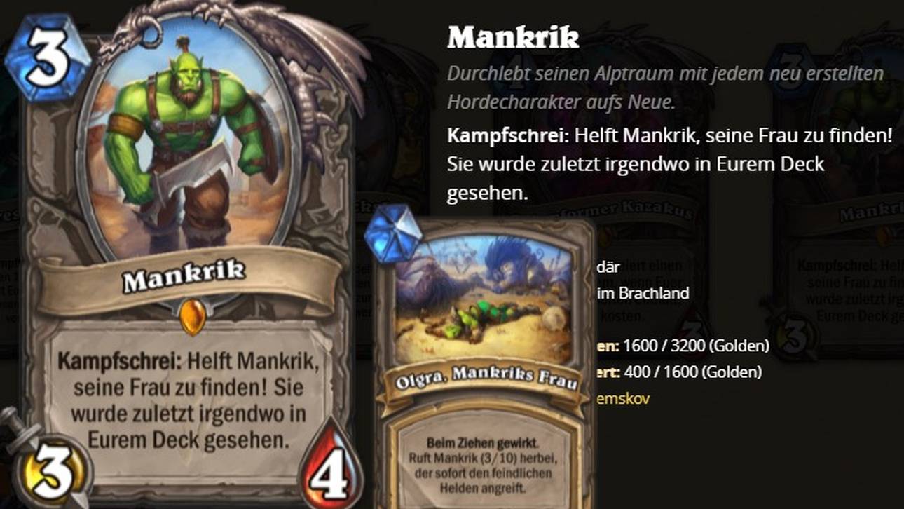 Mankrik im Detail
