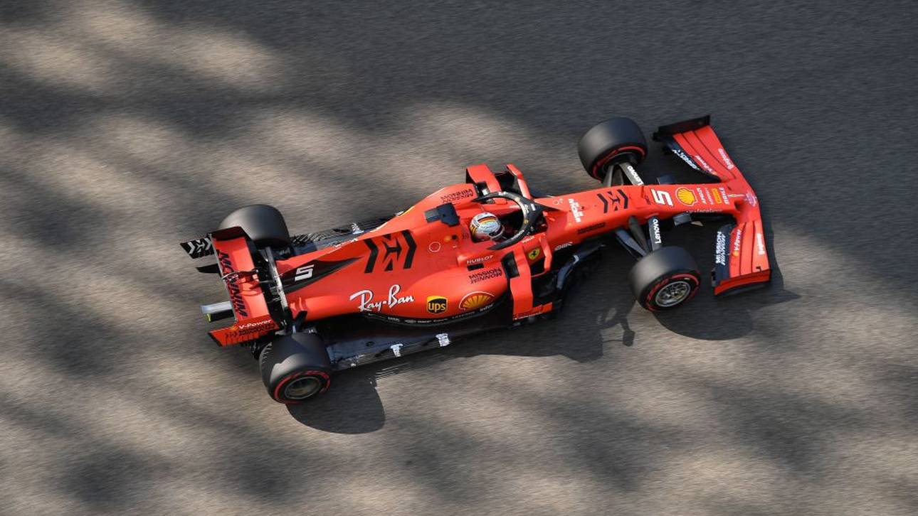 Vettel crasht – Mercedes vorn