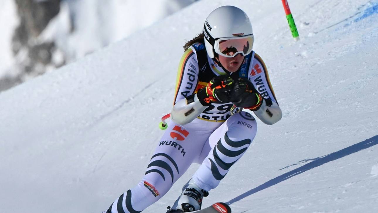 Abfahrt im Val di Fassa: WM-Zweite Weidle noch verhalten