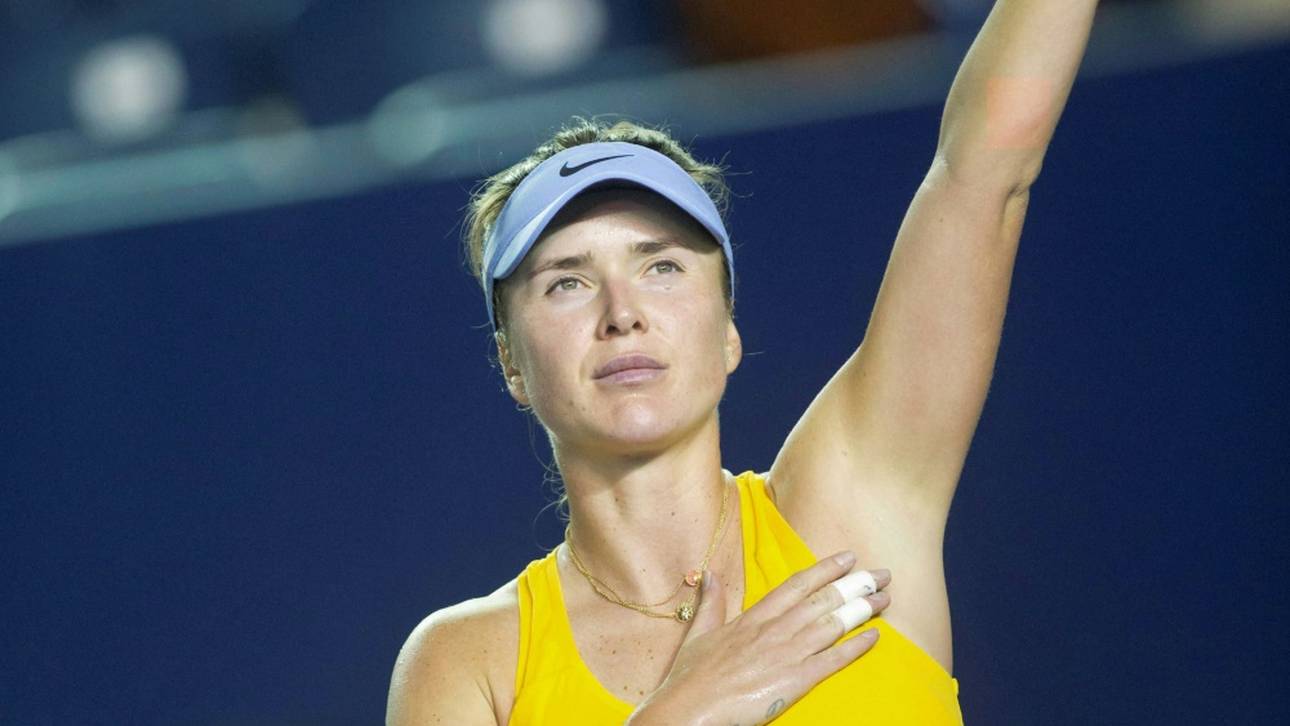 Tennis: Ukrainerin Switolina bringt Tochter zur Welt