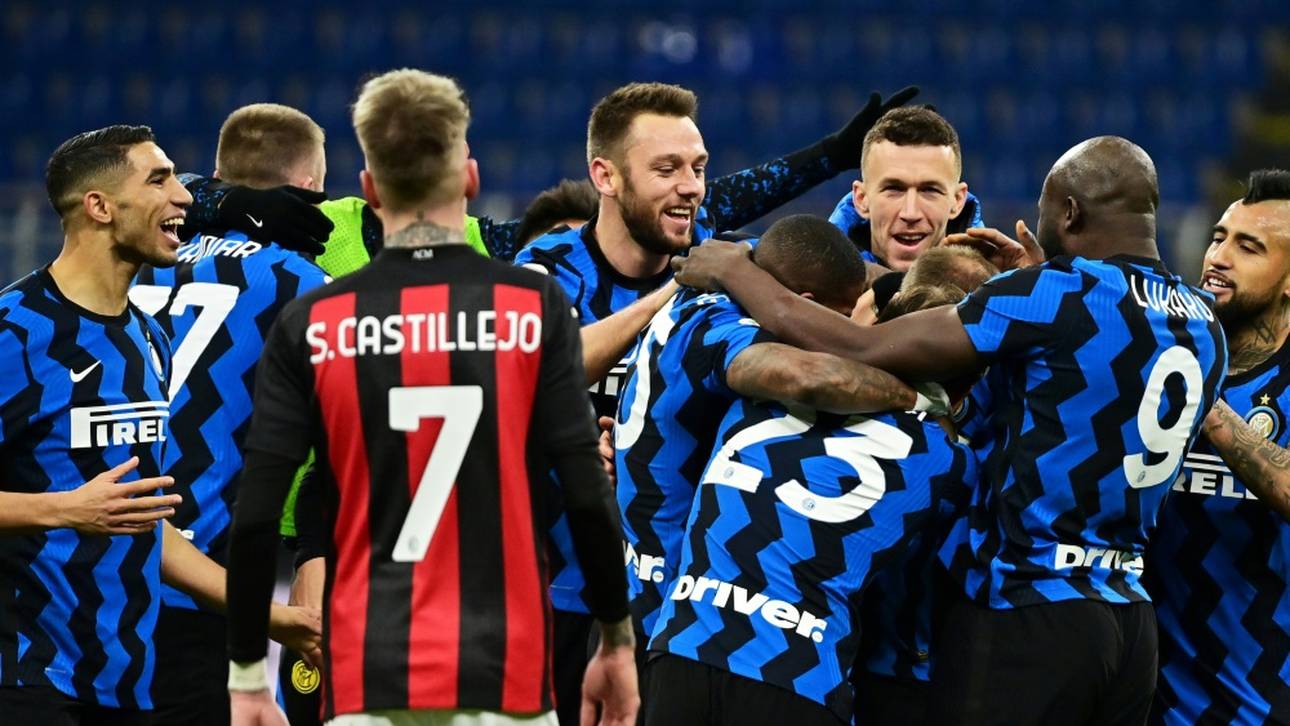 Coppa: Inter gewinnt Hass-Derby