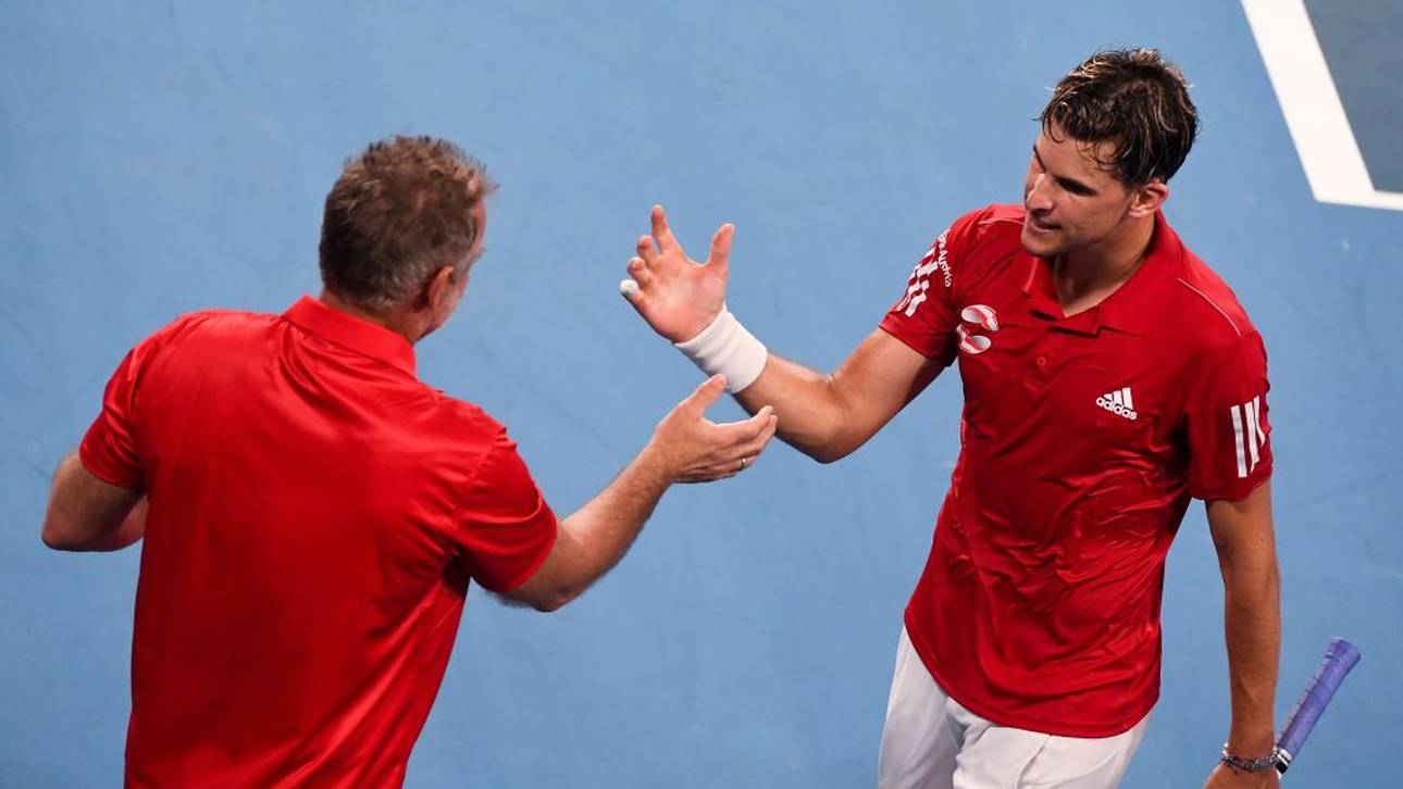 Thiem beendet Arbeit mit Muster