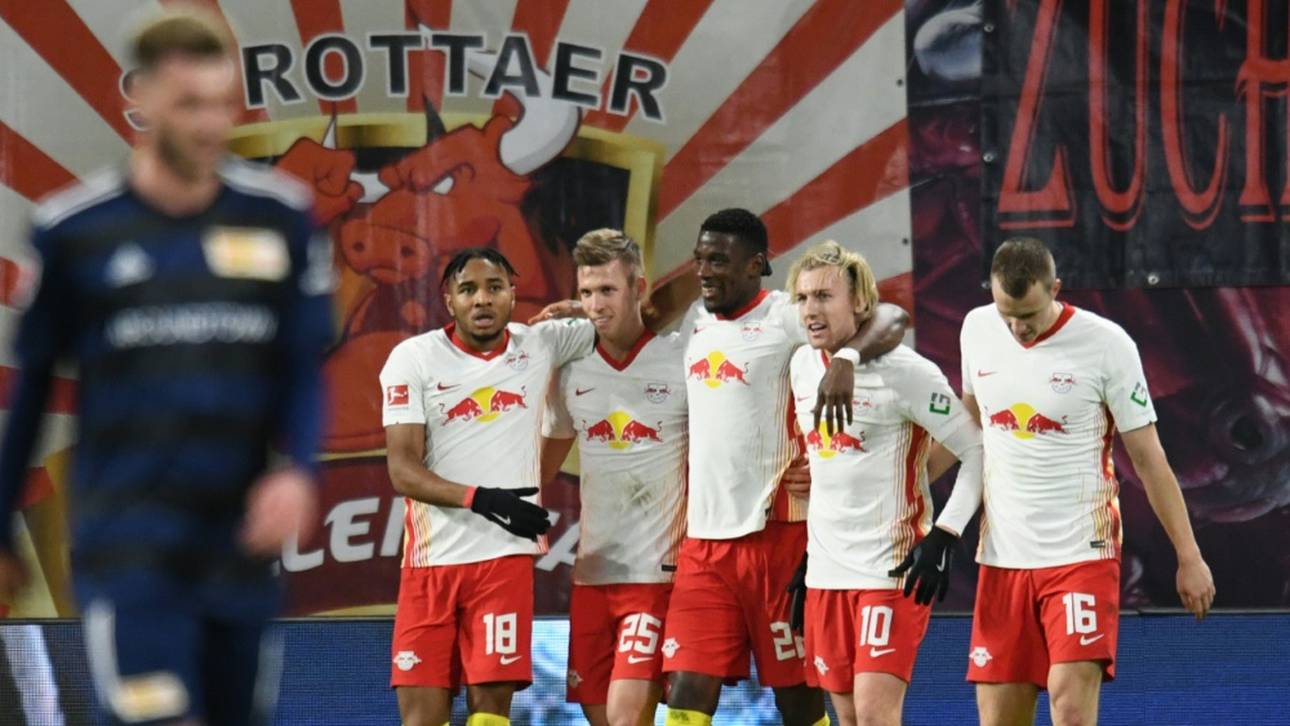 RB Leipzig siegt gegen Favoritenschreck Union Berlin