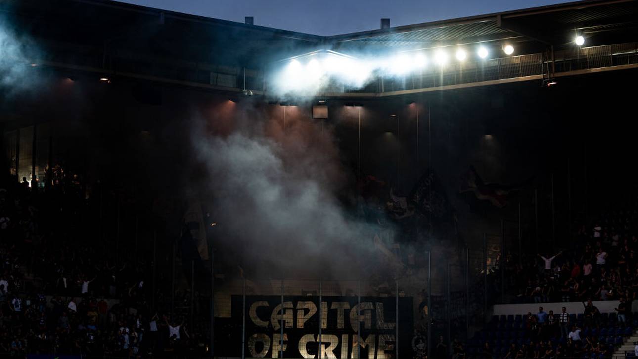 Trotz Bewährung: SGE-Fans mit Pyro