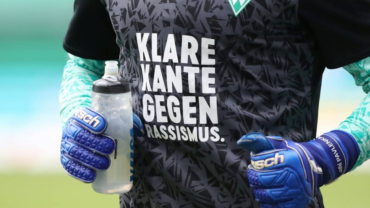 Besonderes Zeichen gegen Rassismus