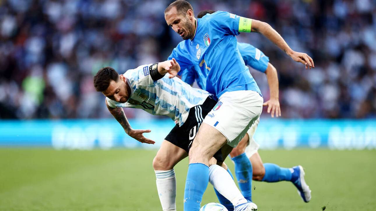 Italien verliert bei Chiellini-Abschied