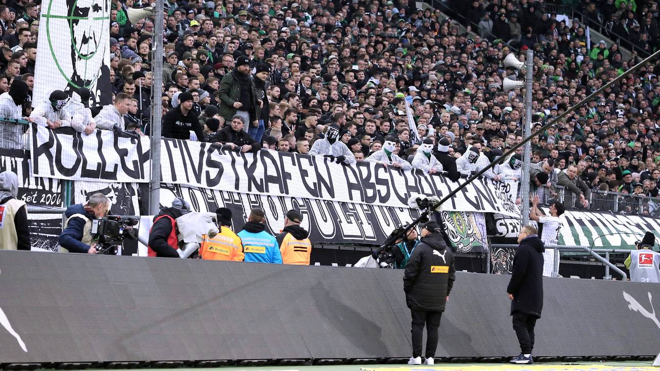 Eberl droht mit Spielabbruch