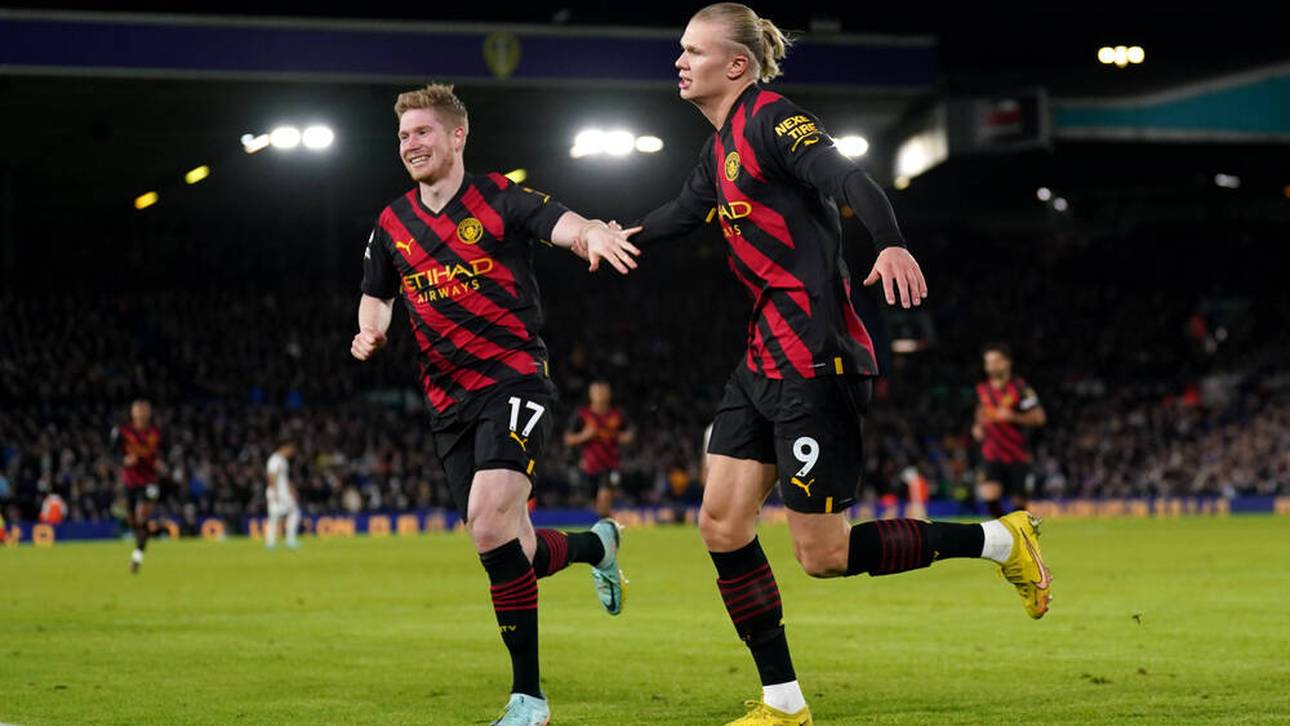 Haaland-Gala! Nur Guardiola „wütend“