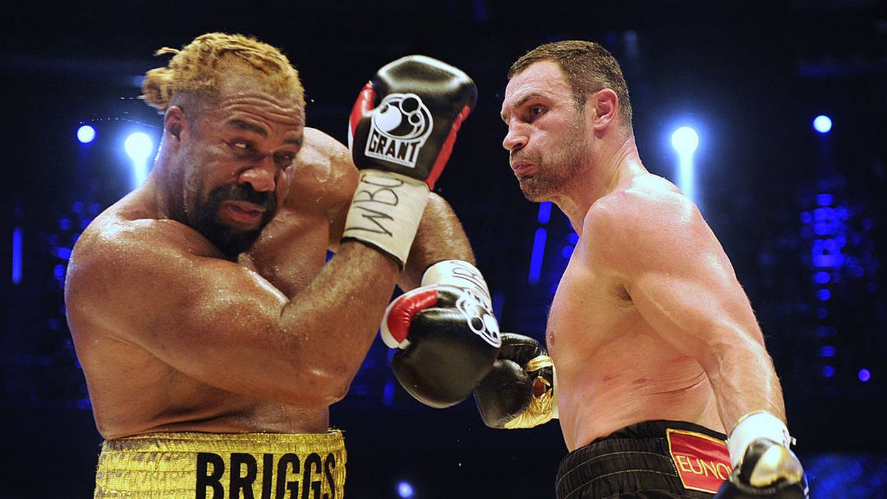 Shannon Briggs verlor 2010 einen WM-Kampf gegen Vitali Klitschko