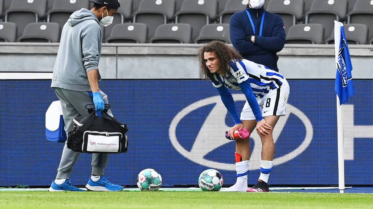 Herthas Guendouzi droht lange Pause