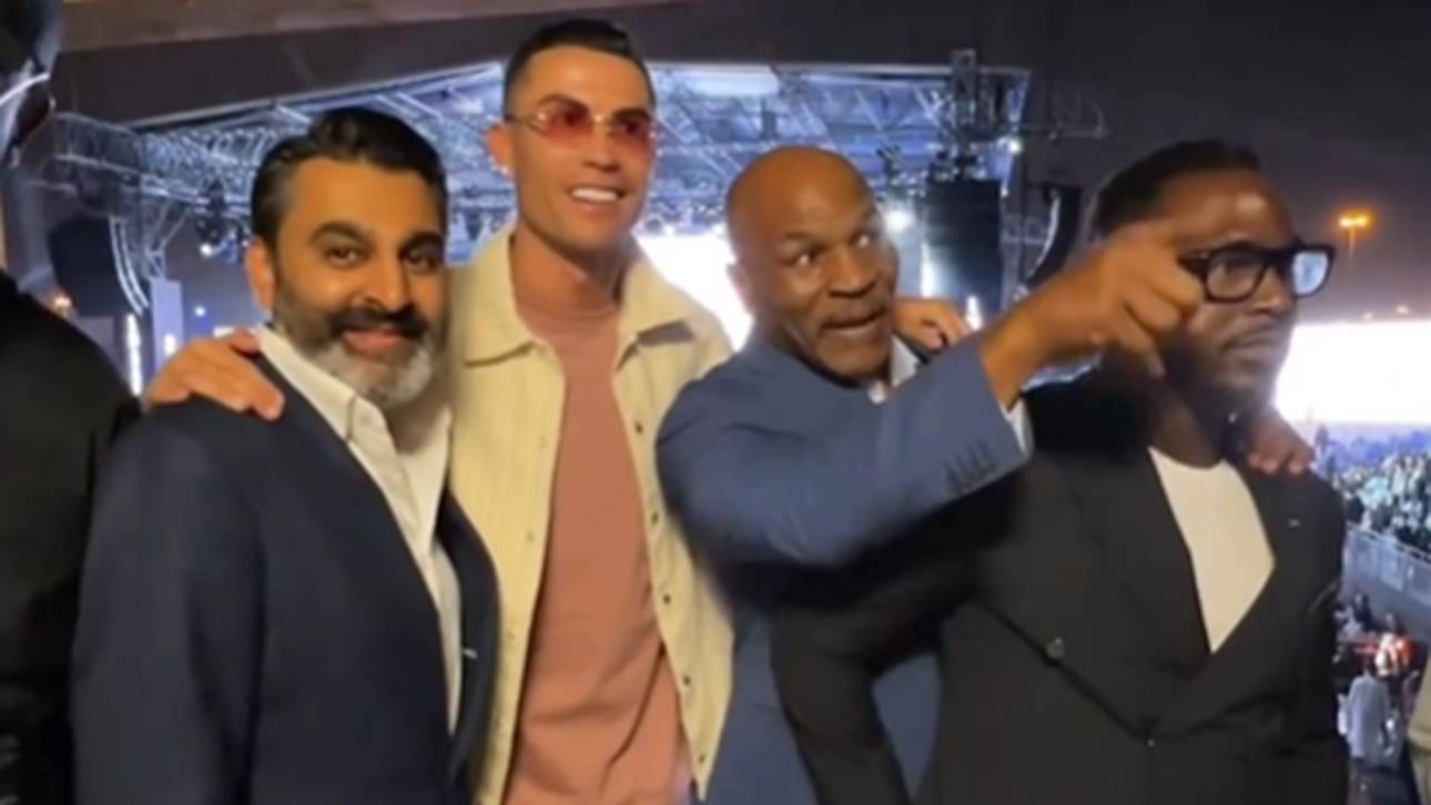 Ronaldo bei Jake-Paul-Pleite skurril