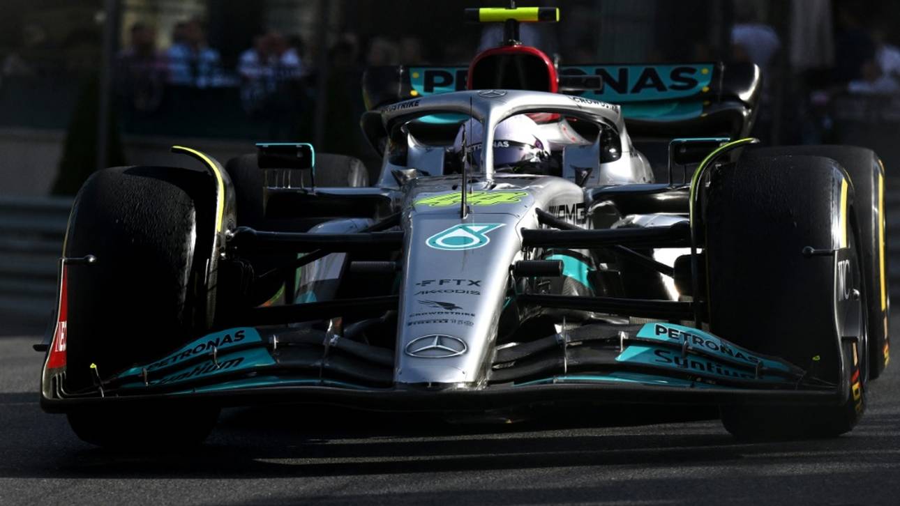 Hamilton hadert mit Buckelpiste