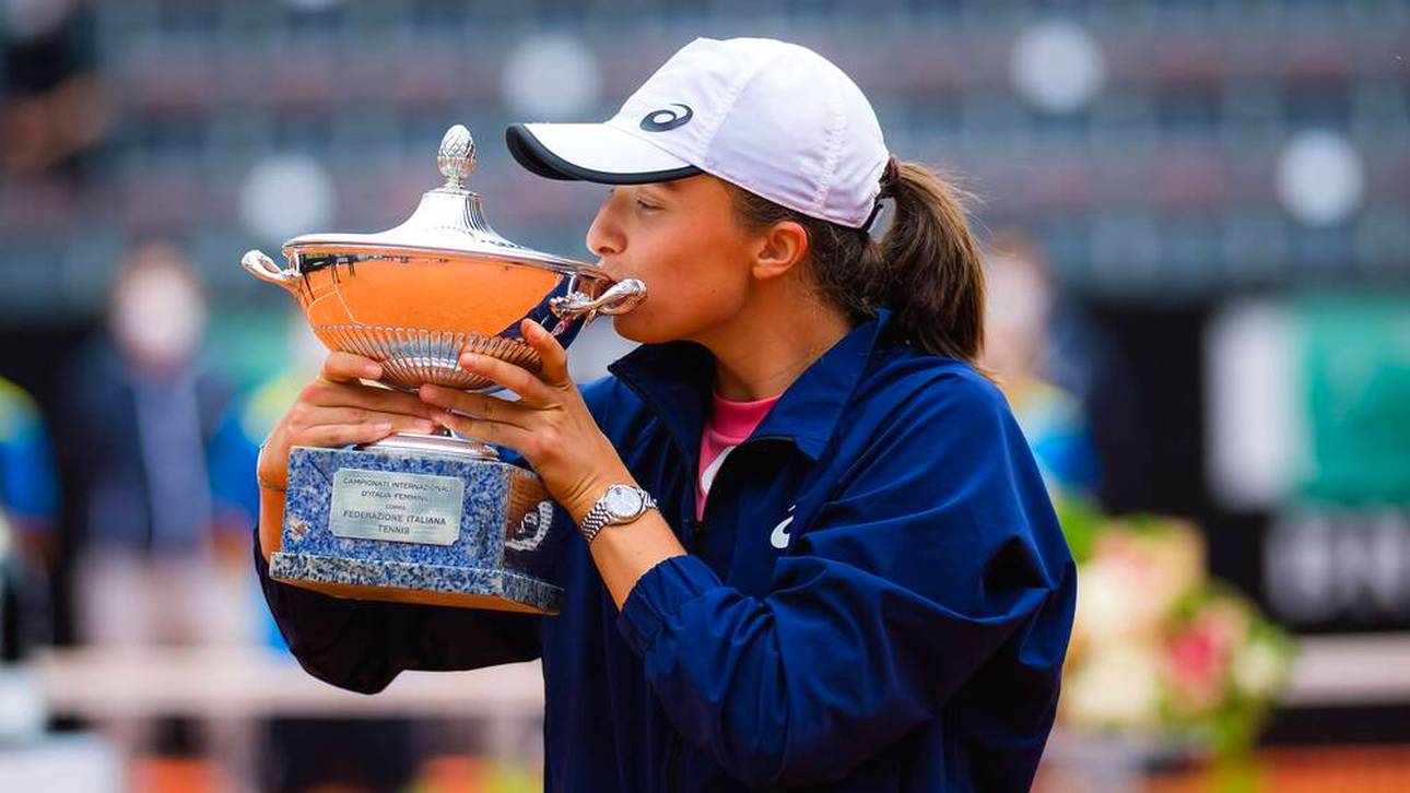 Historische Tennis-Klatsche in Rom