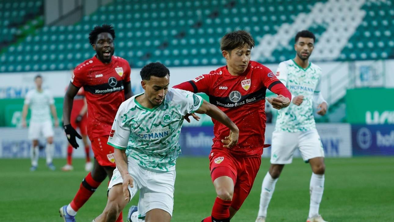 Fürth und Stuttgart misslingt Start in die Rückrunde