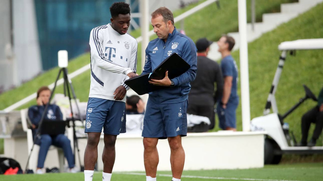 Das sagt Flick zu Davies und Coman