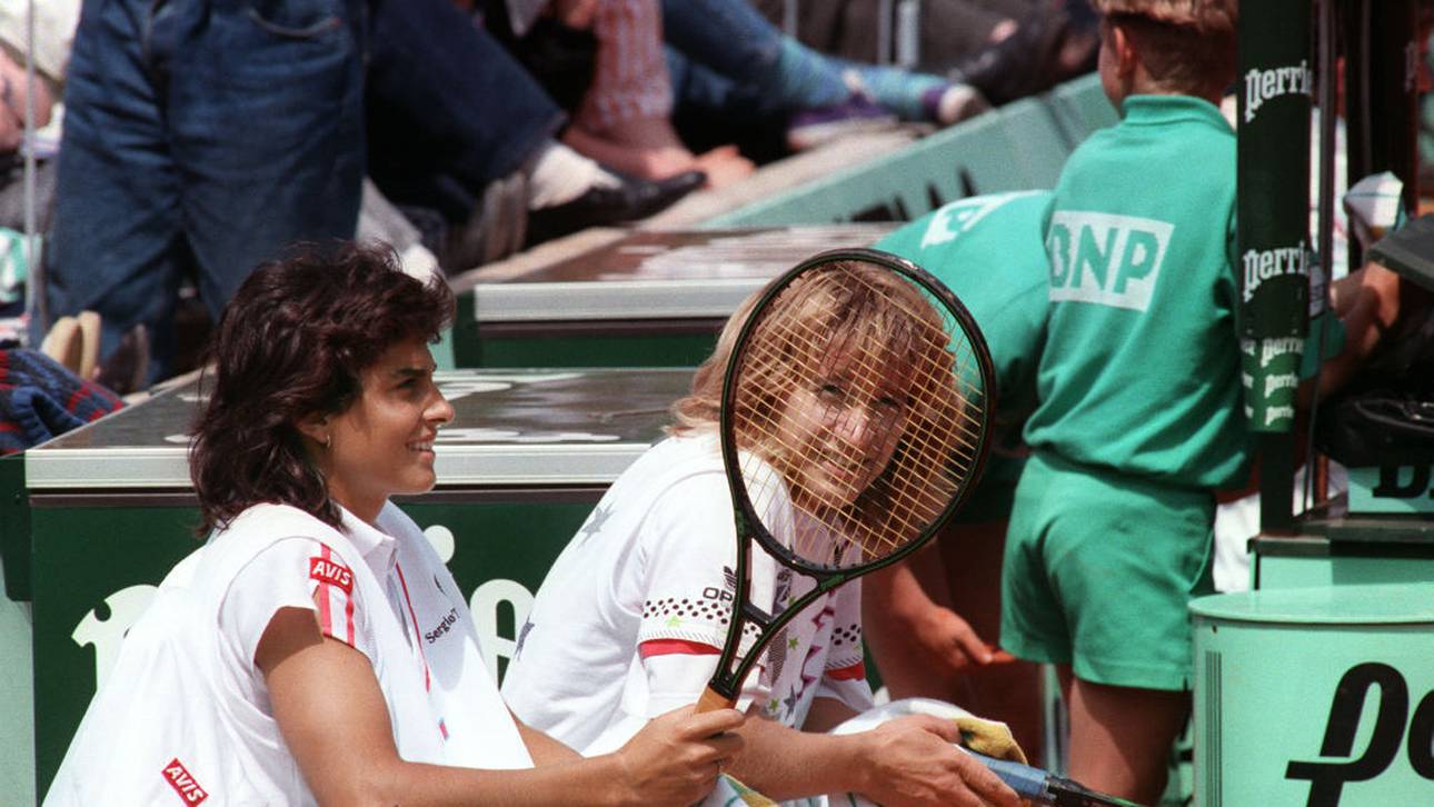Gabriela Sabatini und Steffi Graf waren oft Doppelpartnerinnen