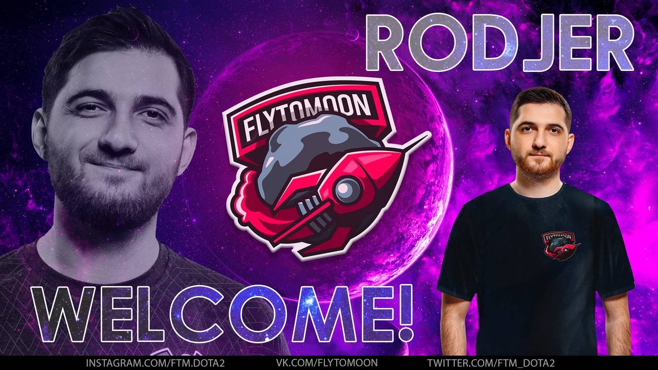 Dota2: FlyToMoon verpflichten RodjER