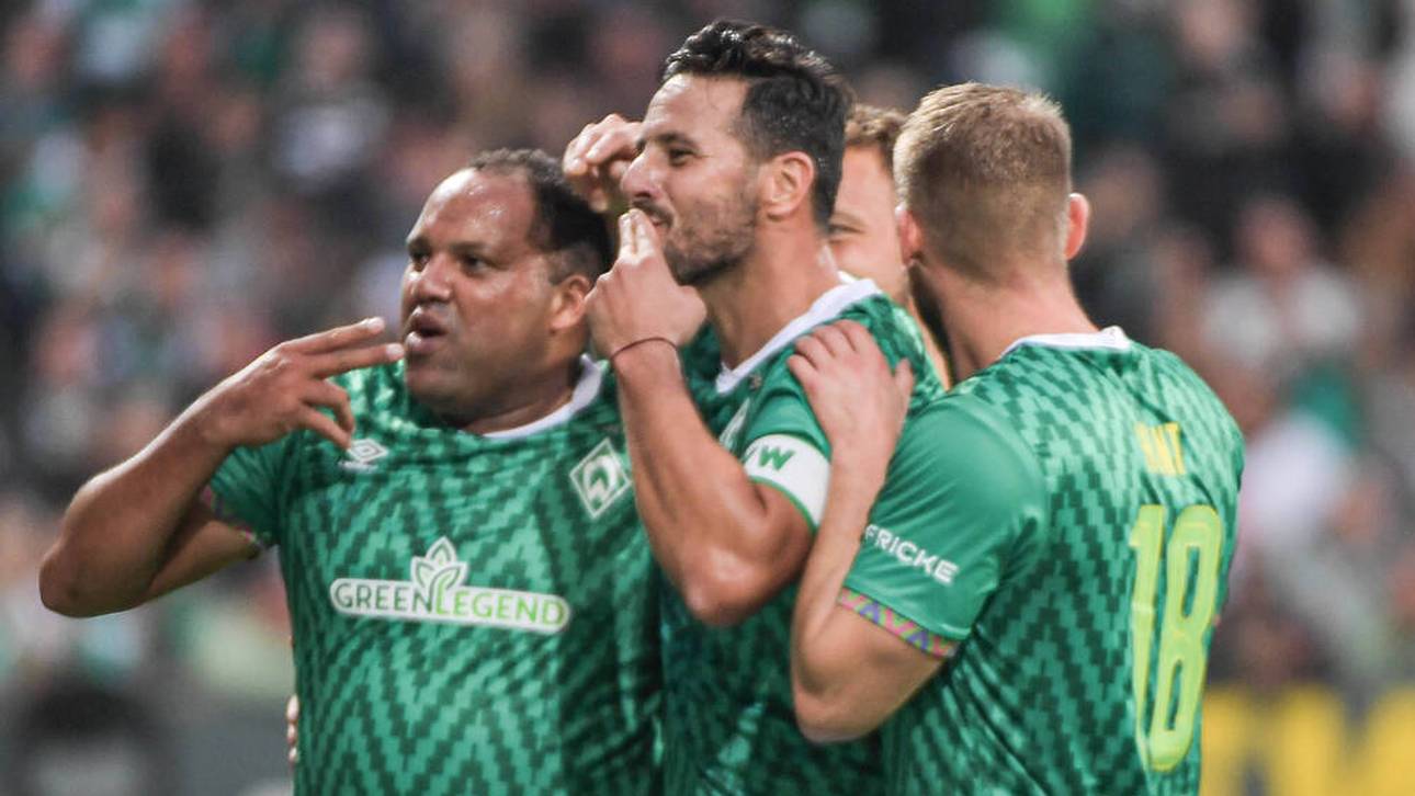 Pizarro-Gala bei Abschiedsspiel