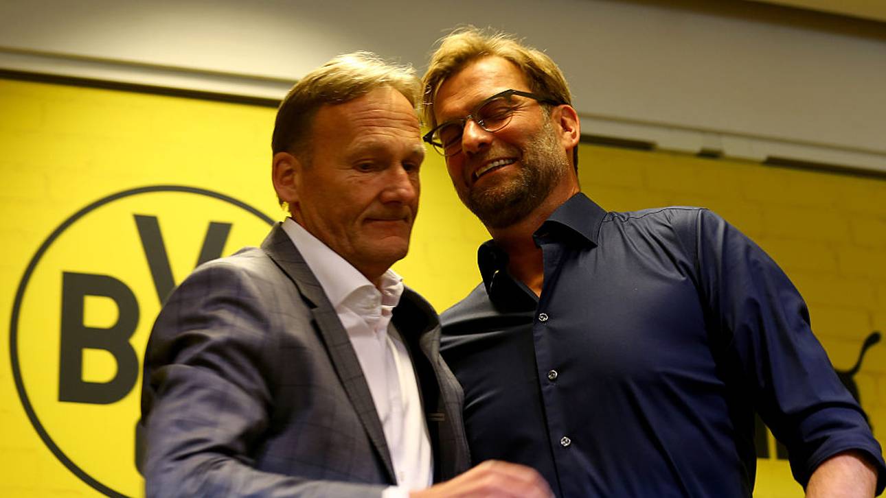 Klopp und Watzke auf Hühnerlaster