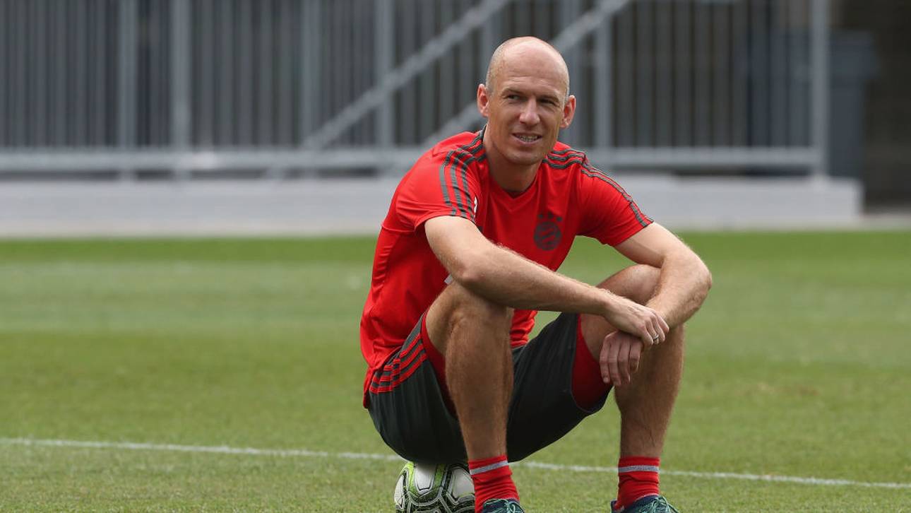 Robben wieder im Bayern-Training