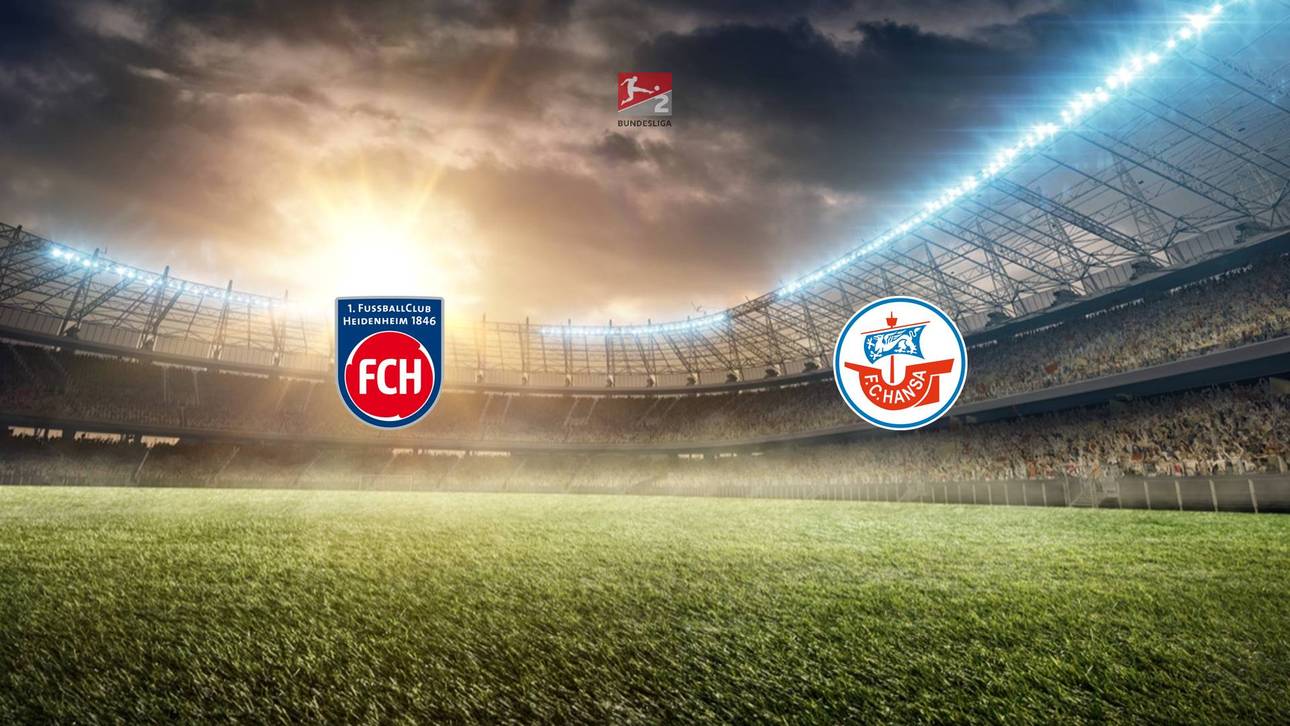 Heidenheim zum Auftakt gegen Hansa