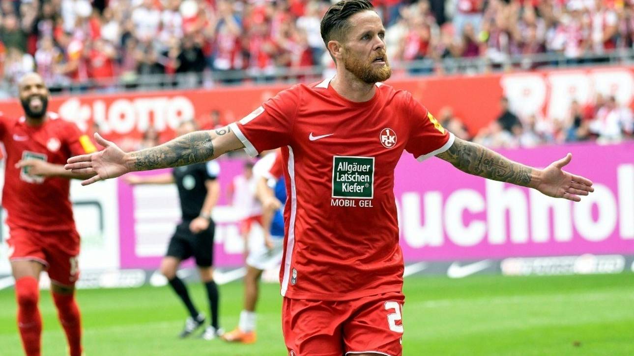 Kaiserslautern punktet in Sandhausen