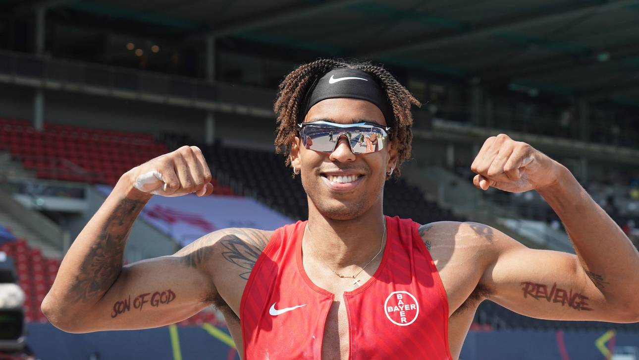 Bo Kanda Lita Baehre wurde mit einem Sprung über 5,75 Meter deutscher Meister