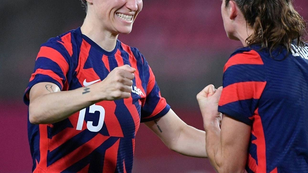 Freiheitsmedaille für Rapinoe und Biles