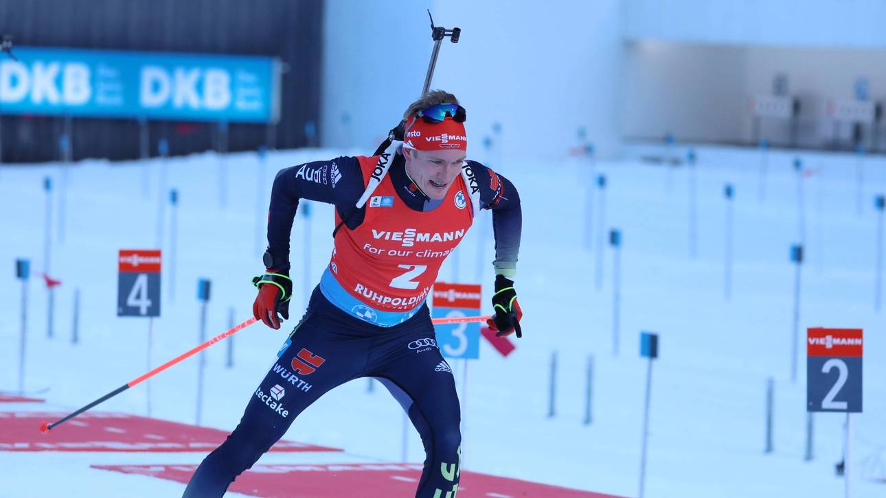 Biathlon-Männer auf Medaillenjagd