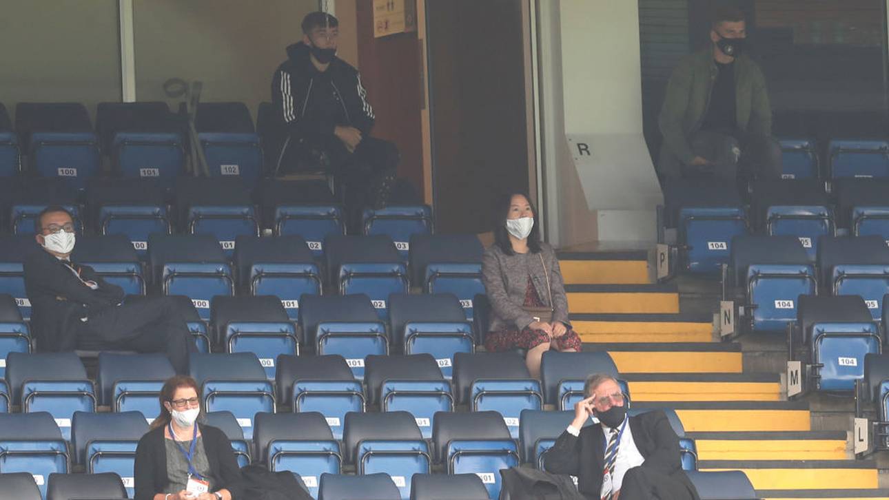 Timo Werner (rechts oben) sah auf der Tribüne zu, wie sich sein neuer Klub FC Chelsea für die Champions League qualifizierte