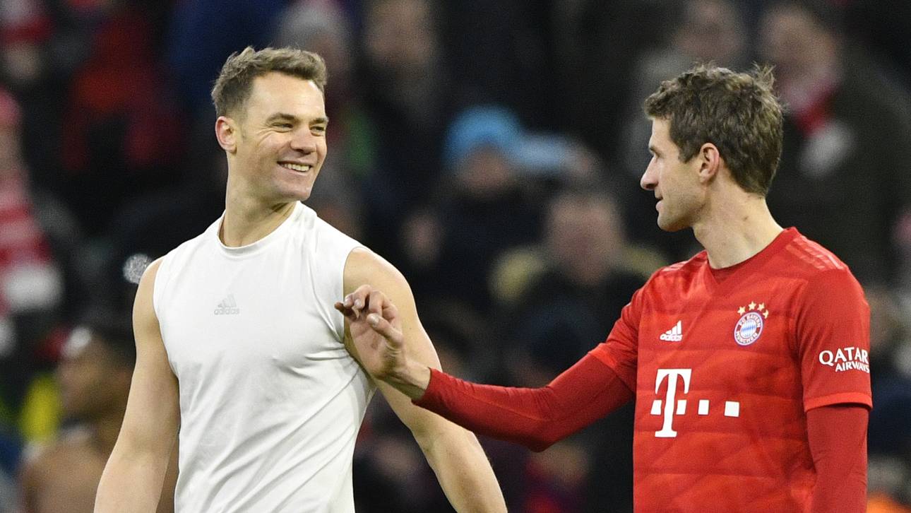 Müller und Neuer stützen Bayern