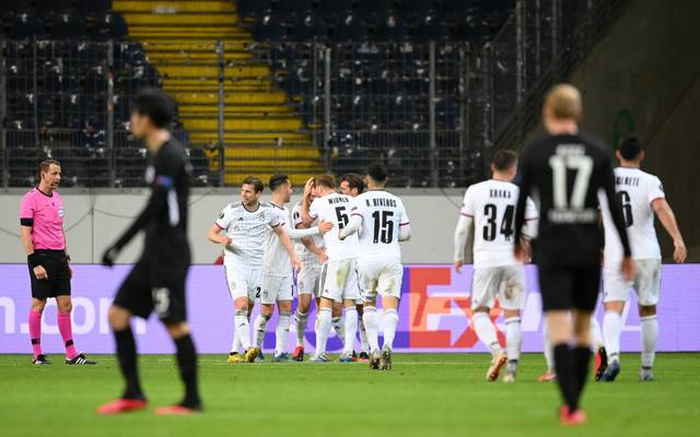 Europa League Eintracht Frankfurt Unterliegt Fc Basel Im Achtelfinale