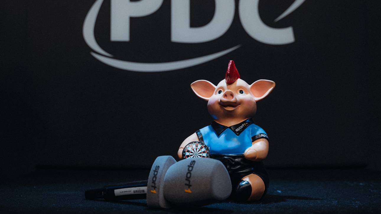 Zwei Wochen bis zum Pfeile-Spektakel im „Ally Pally“: Die Darts-Weltmeisterschaft 2023 ab dem 15. Dezember live auf SPORT1