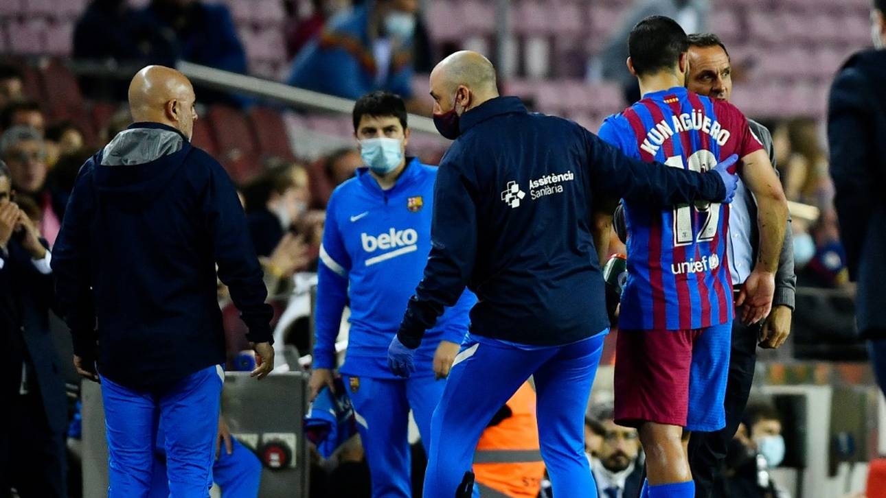 Agüero mindestens drei Monate außer Gefecht