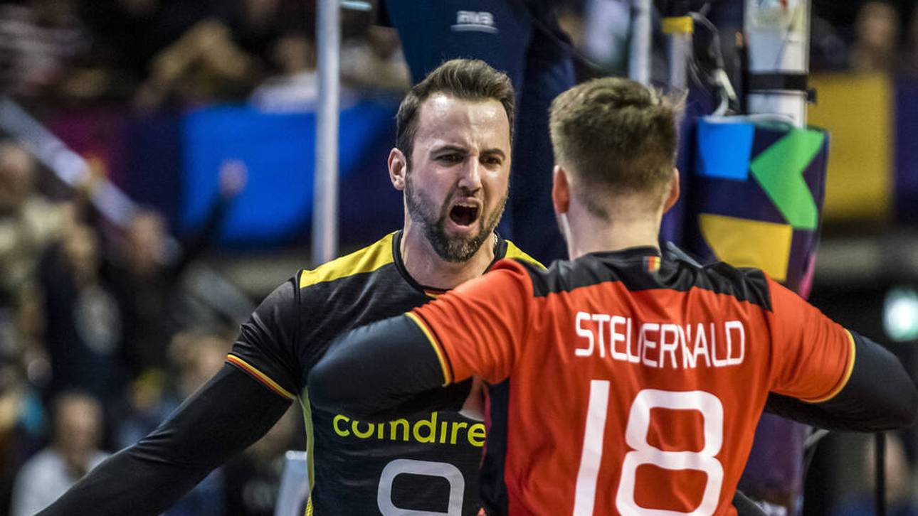 Deutsche Volleyballer starten gegen Kroatien