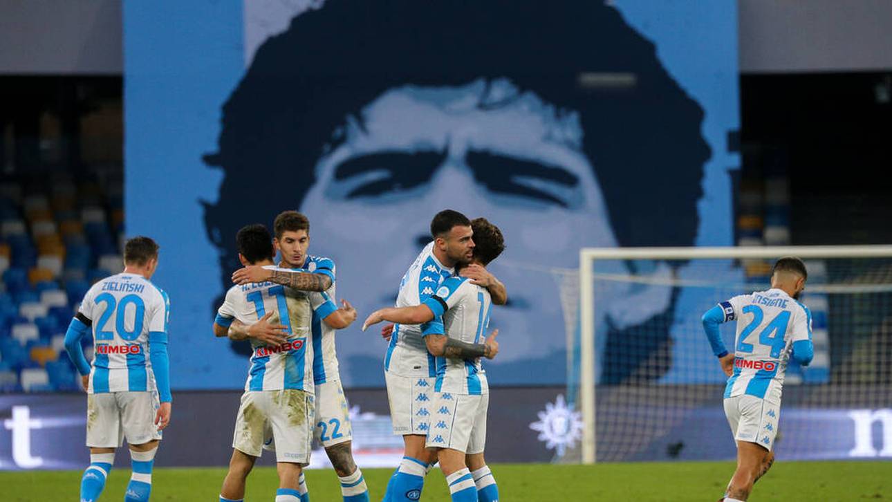 Neapel siegt im Maradona-Stadion