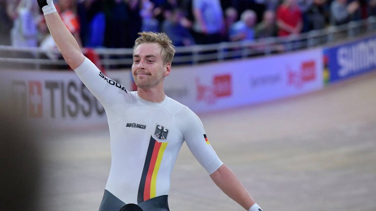 Bahnrad-EM: Silber für Reinhardt