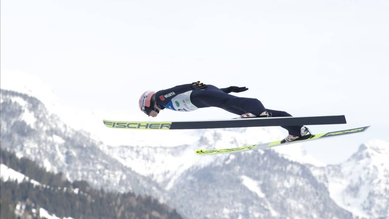 Geiger und Schmid auf dem Podium