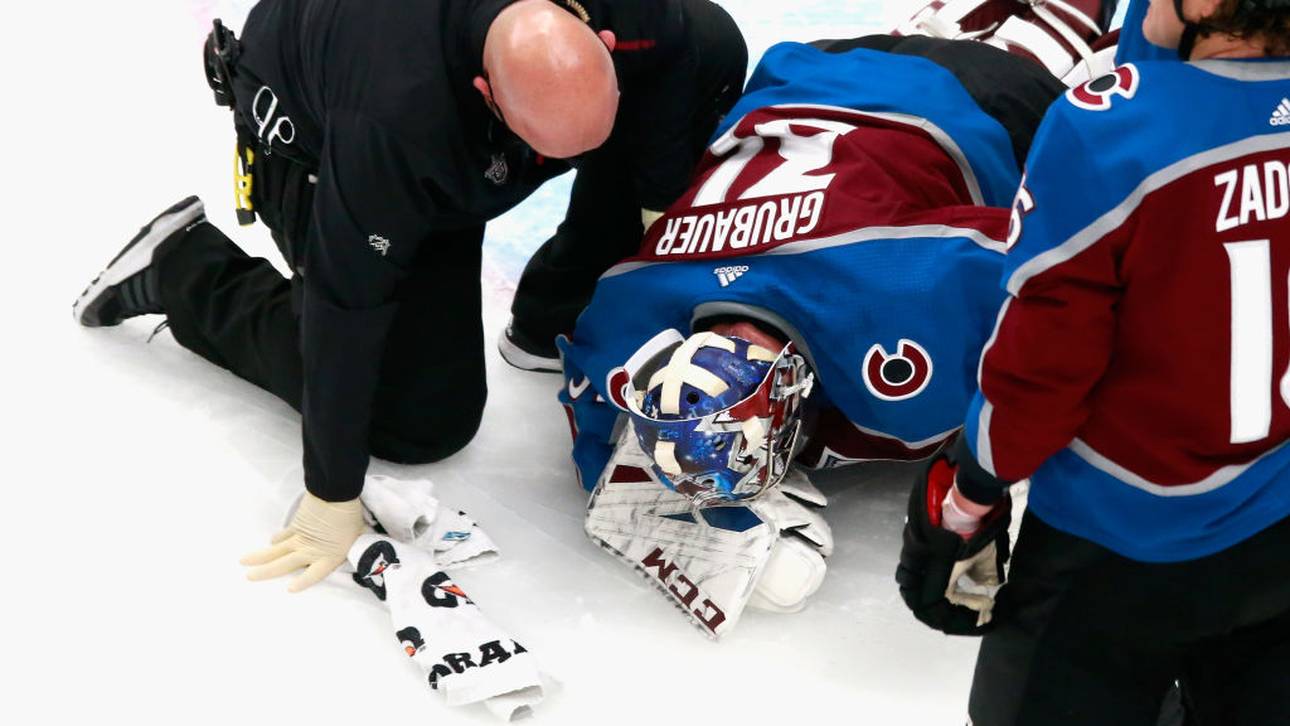 Grubauer offenbar schwerer verletzt