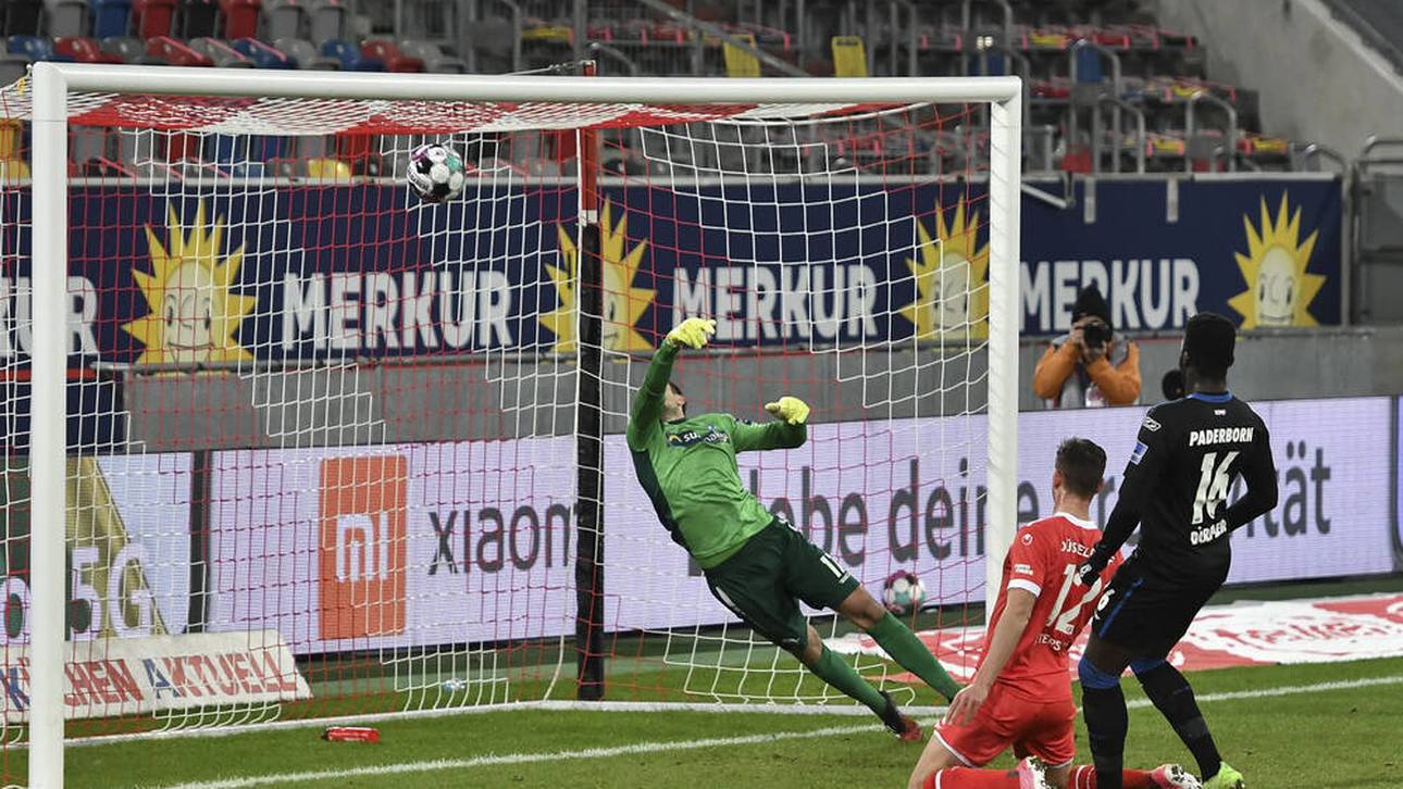 Fortunas Serie hält gegen Paderborn