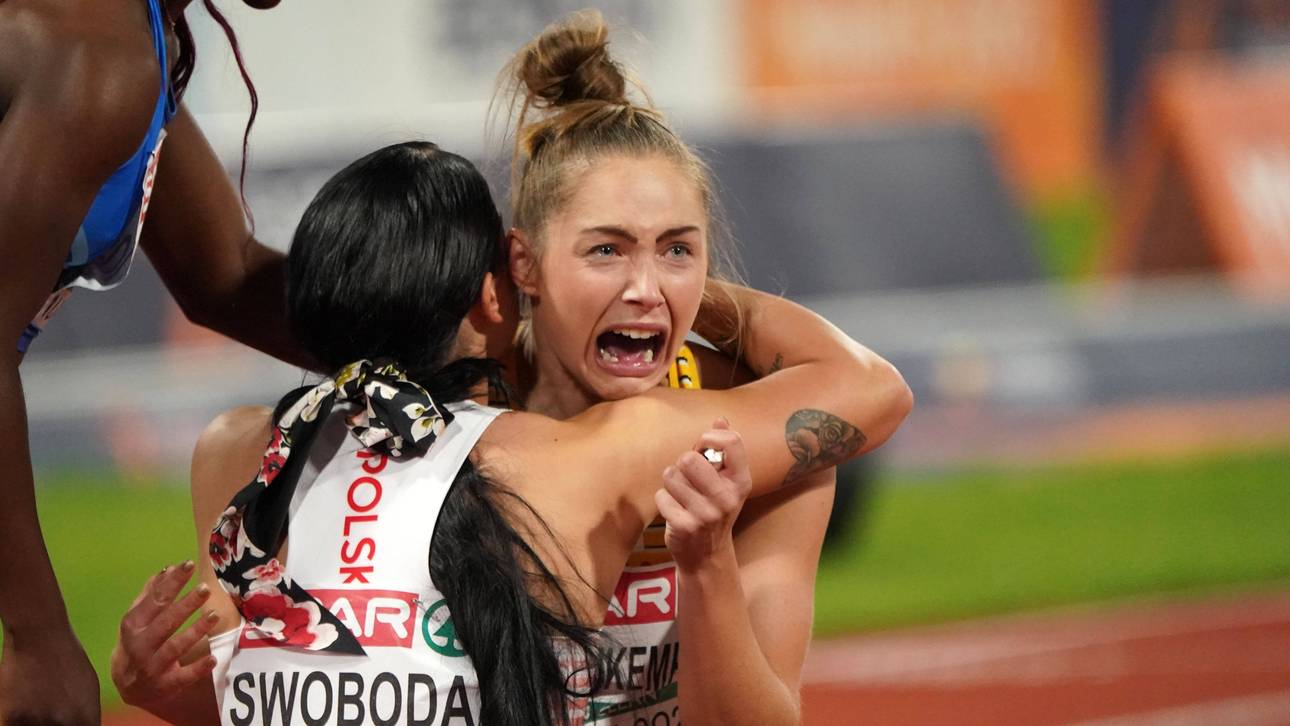 Lückenkemper im Krankenhaus nach Sturz