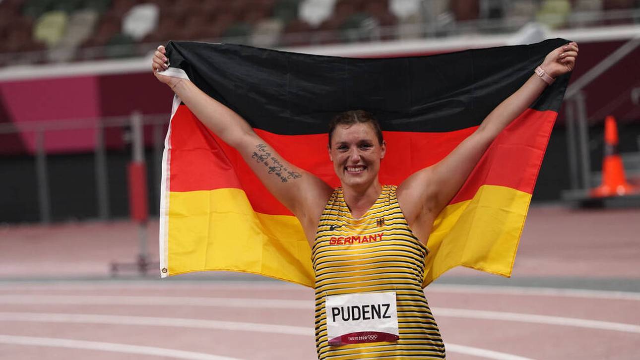 Deutsche Regengöttin sorgt für Diskus-Sensation