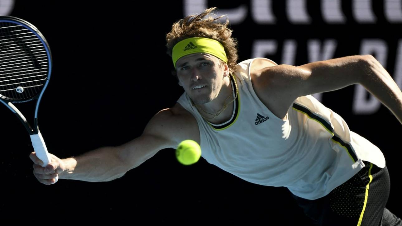 Zverev erreicht Achtelfinale in Melbourne