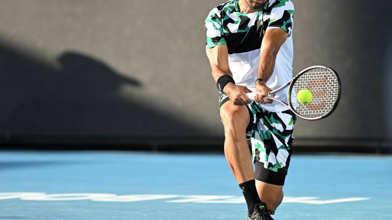 Djokovic-Ersatz geht unter