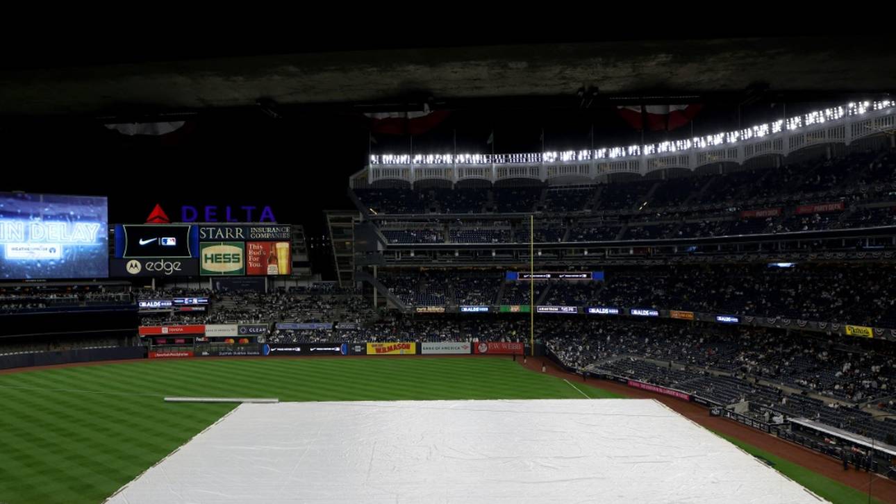 Regen stoppt MLB-Entscheidungsspiel