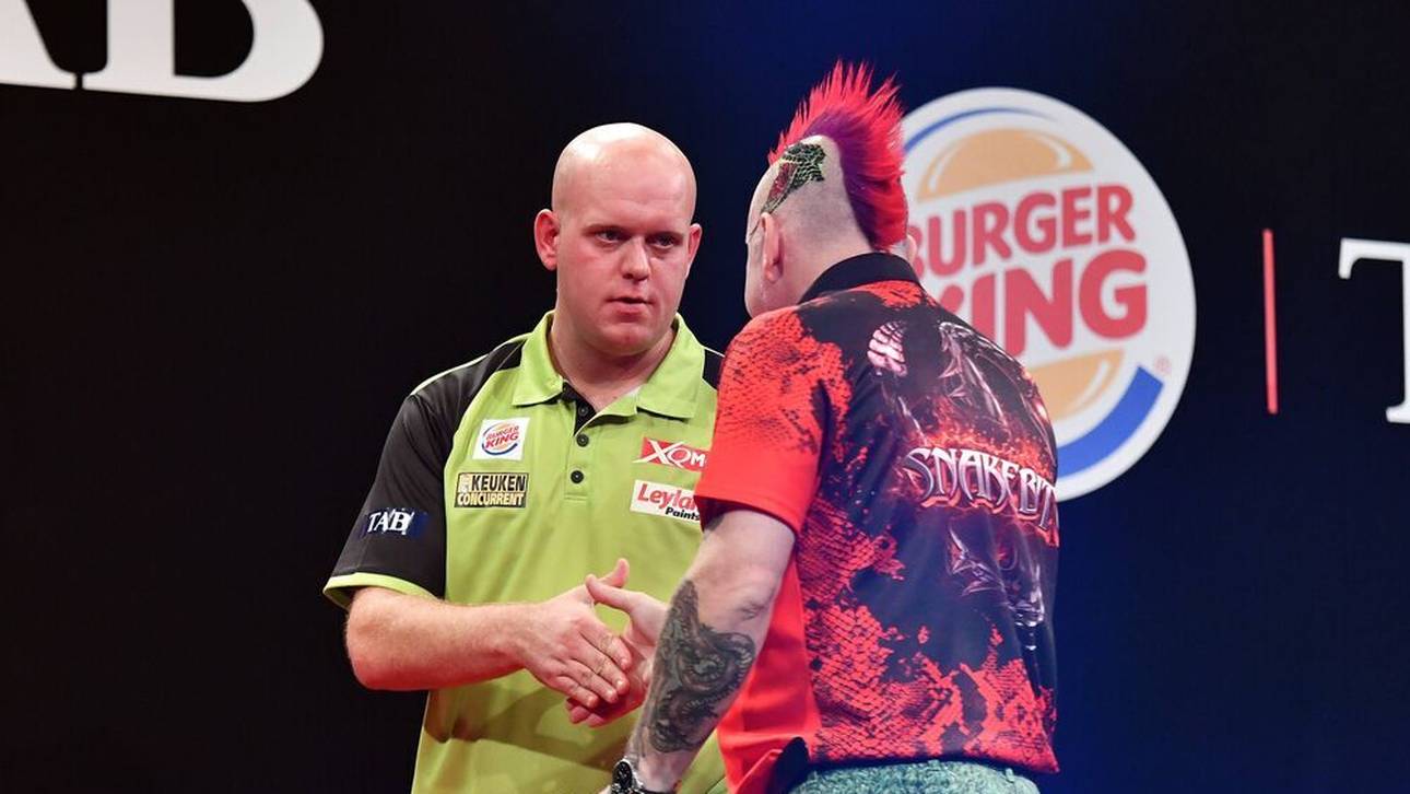Van Gerwen kontert Wright-Spitze