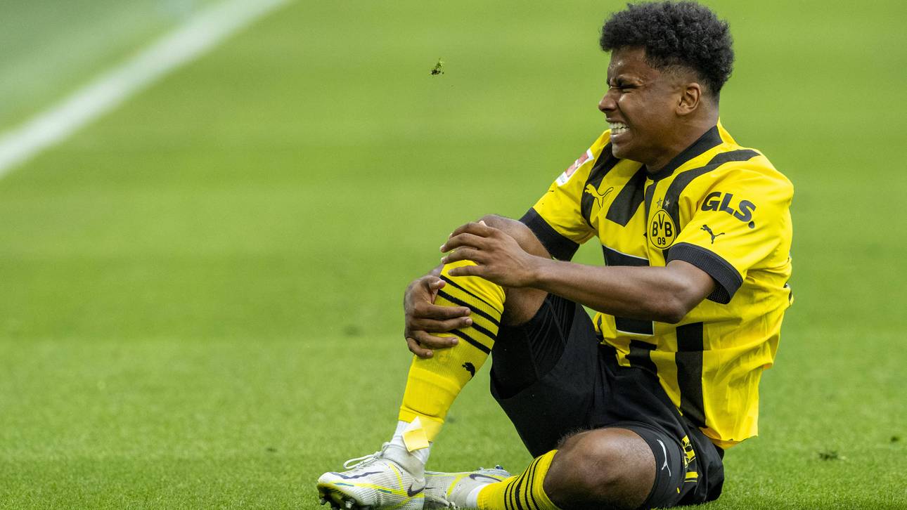 So schlimm hat es Adeyemi wohl erwischt