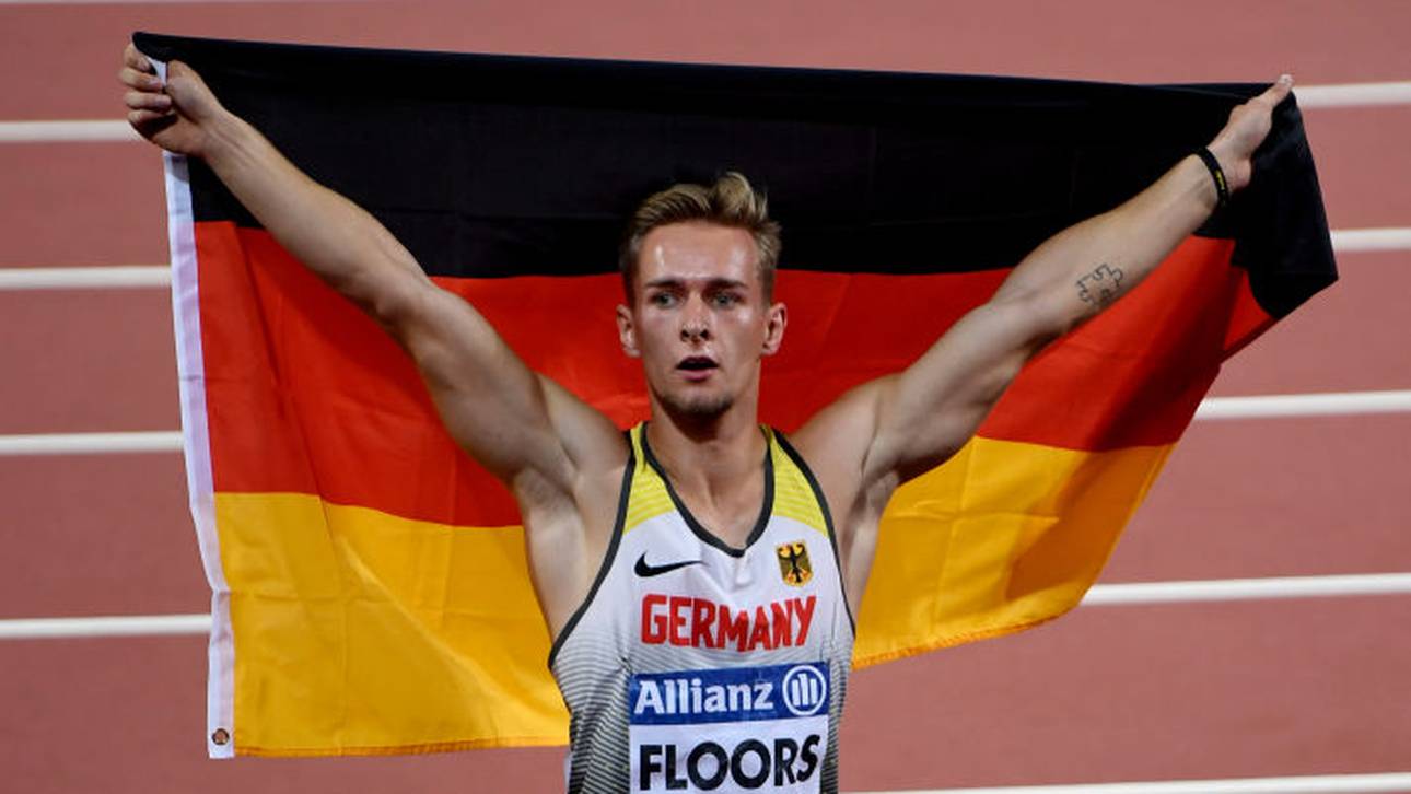 Weltrekordler Floors holt Gold